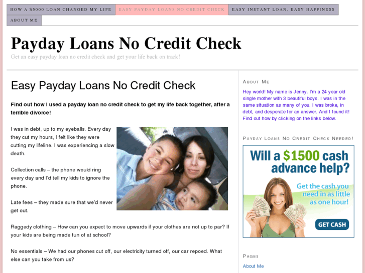 www.paydayloansnocredit.net