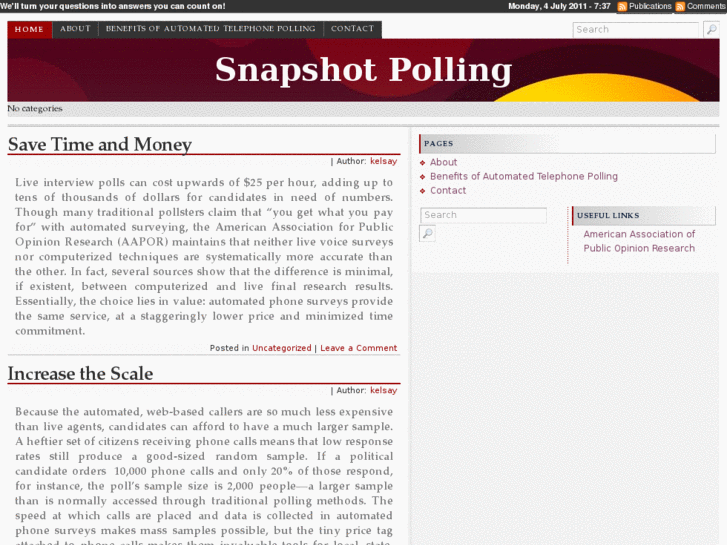 www.snapshotpolling.com