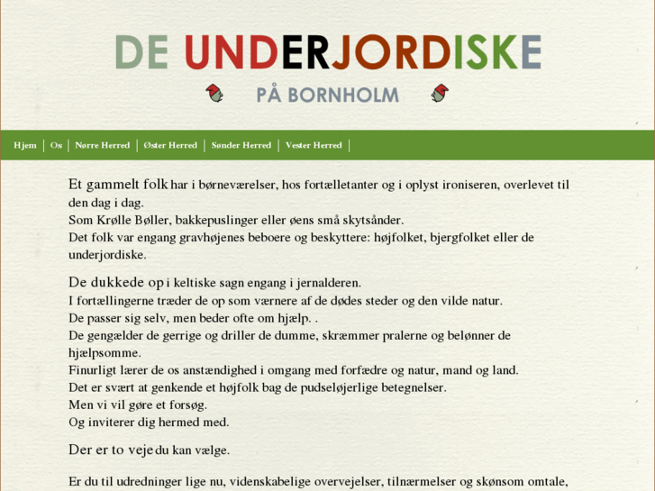 www.underjordiske.dk