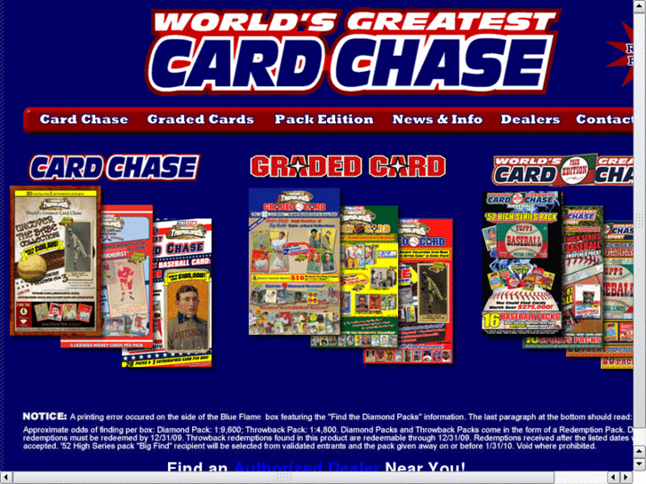 www.worldsgreatestcardchase.com