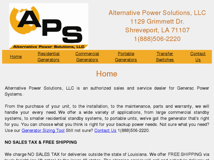 www.aps-generators.com