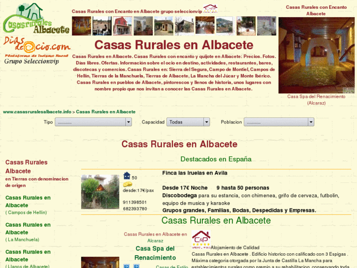 www.casasruralesalbacete.info