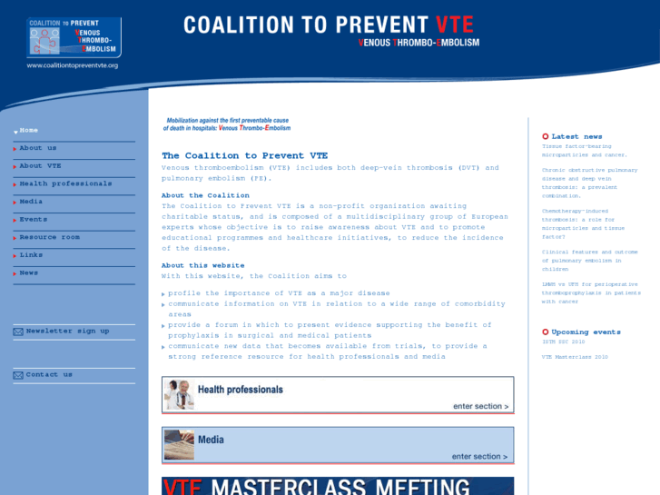 www.coalitiontopreventvte.com