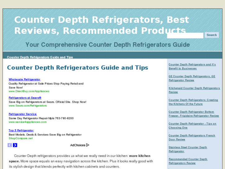 www.counterdepthrefrigerators.us