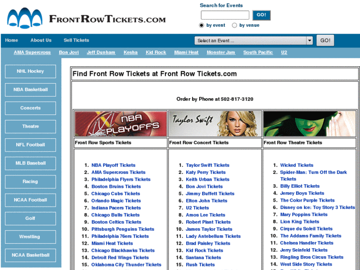 www.frontrowtickets.com