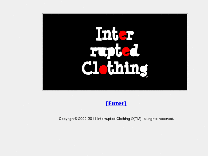 www.interruptedclothing.com