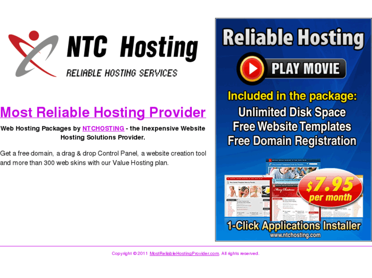 www.mostreliablehostingprovider.com