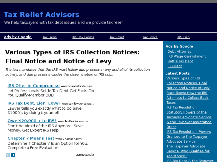 www.taxreliefadvisors.com