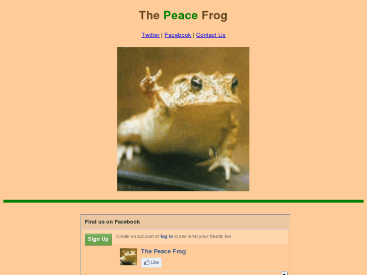 www.thepeacefrog.com