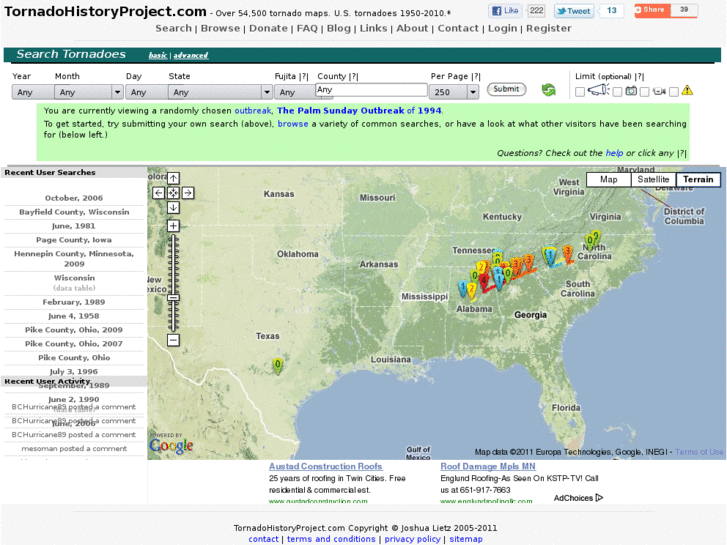 www.tornadohistoryproject.com