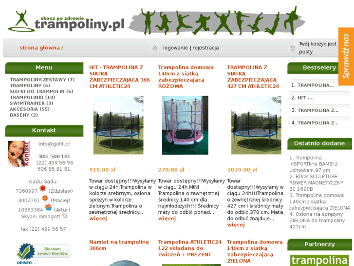 www.trampoliny.pl