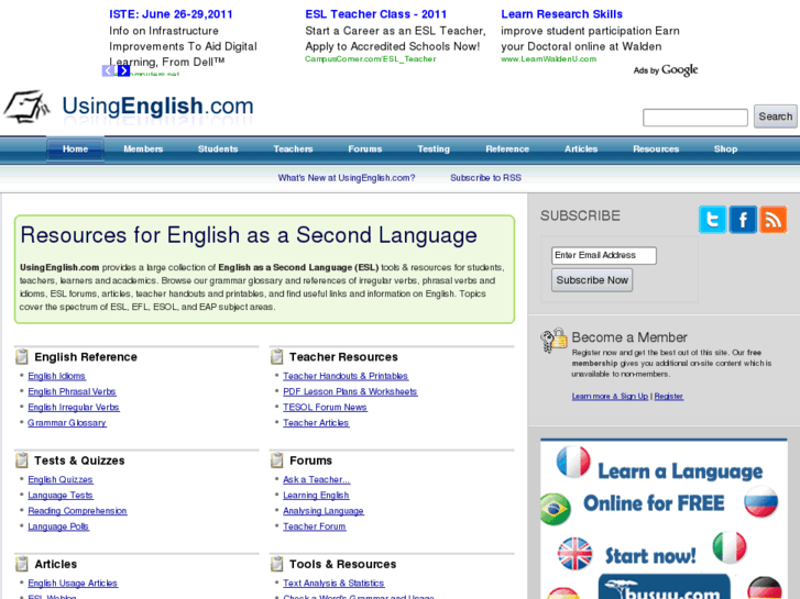 www.usingenglish.com