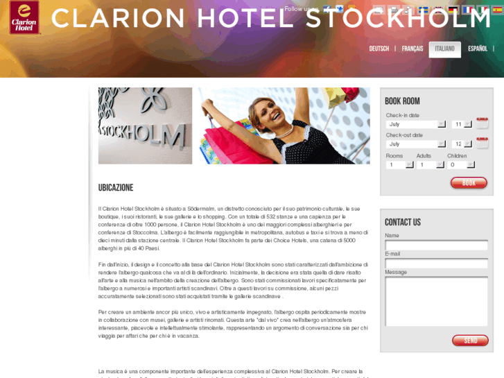 www.clarionstockholm.it