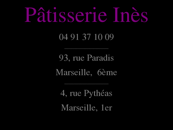 www.inespatisserie.com