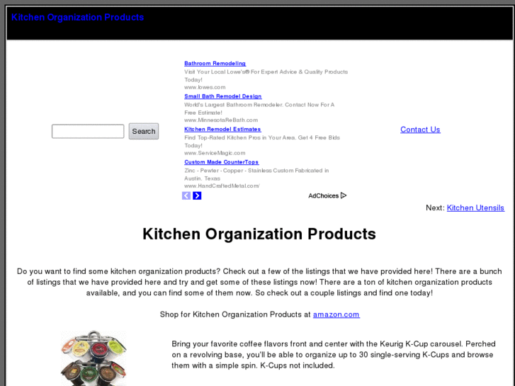 www.kitchenorganizationproducts.com