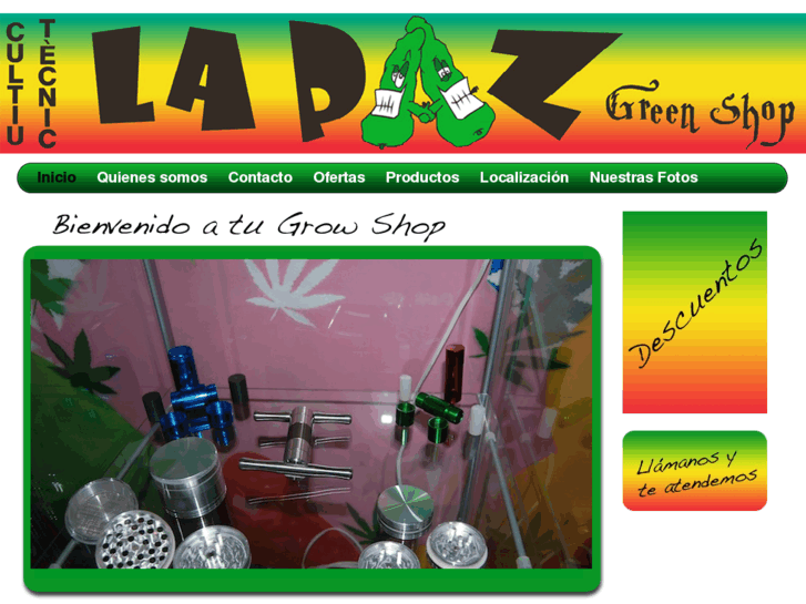 www.lapazgreenshop.es