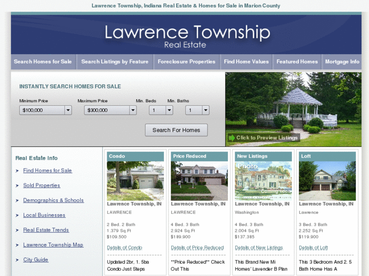 www.lawrence-township-realestate.com