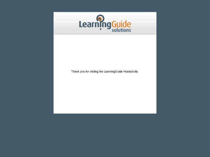 www.learningguidehosted.com