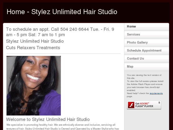 www.stylezunlimitedhairstudio.com