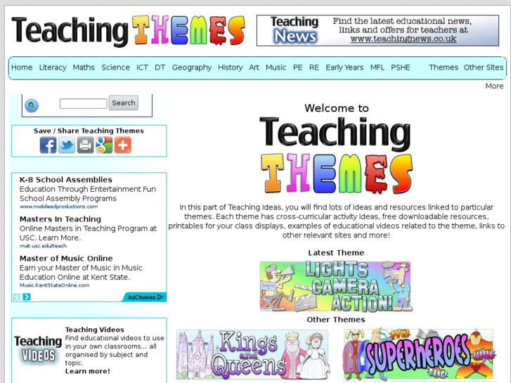 www.teachingthemes.co.uk