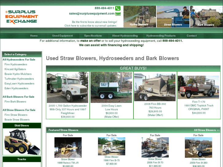 www.usedstrawblowers.com