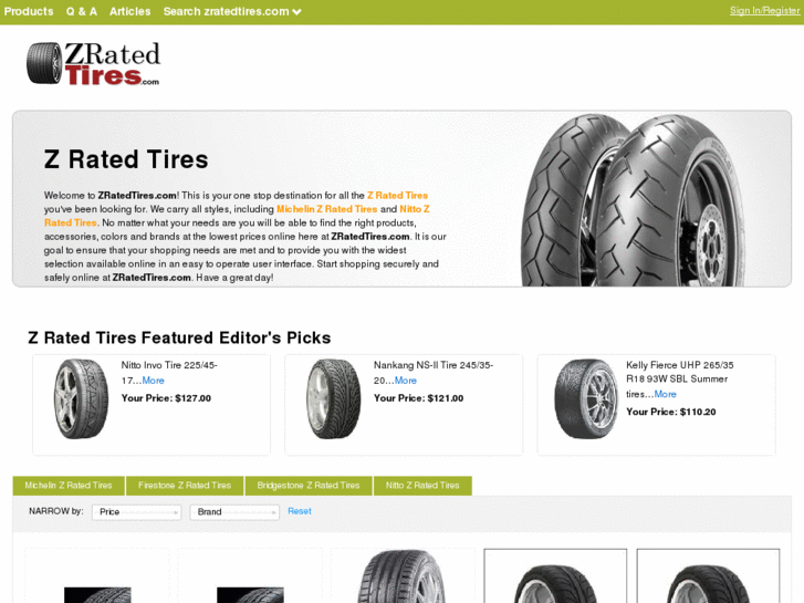 www.zratedtires.com