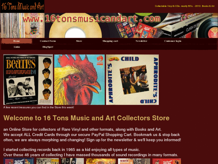 www.16tonsmusicandart.com