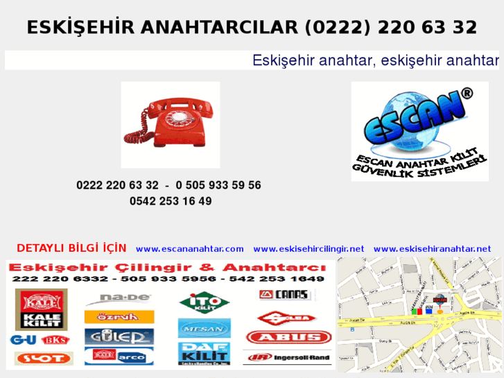 www.eskisehiranahtarcilar.com