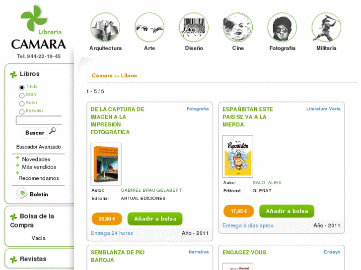 www.libreriacamara.com