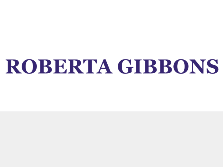 www.robertagibbons.com