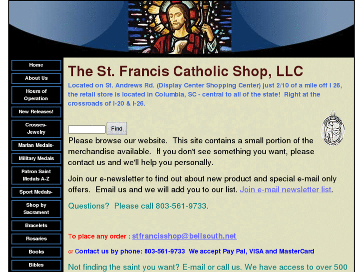 www.stfrancisshop.com