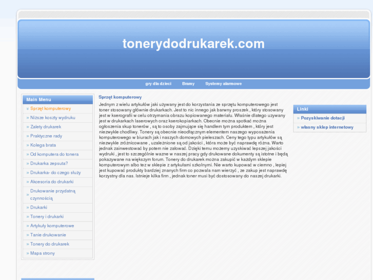 www.tonerydodrukarek.com