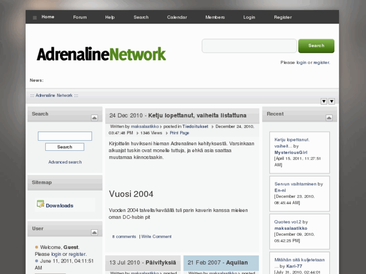 www.adrenaline-network.com