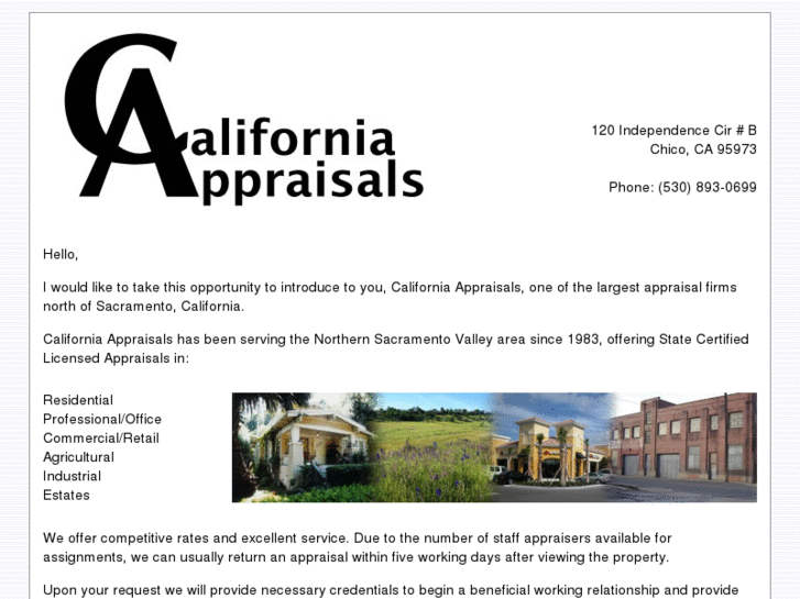 www.californiaappraisals.net