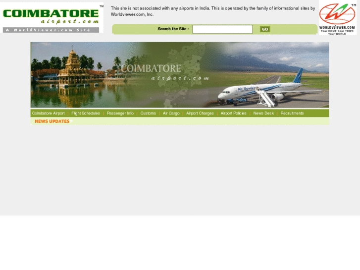 www.coimbatoreairport.com