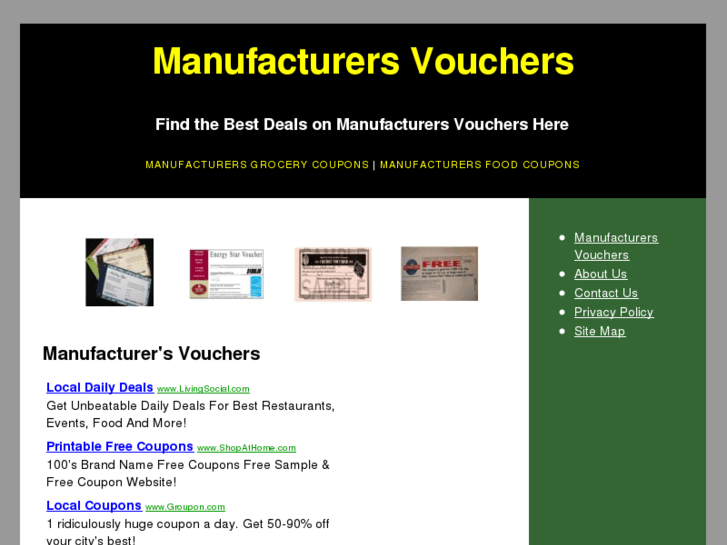 www.manufacturersvouchers.com