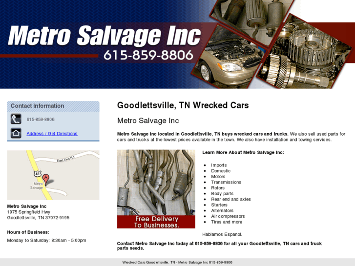 www.metrosalvagetn.com