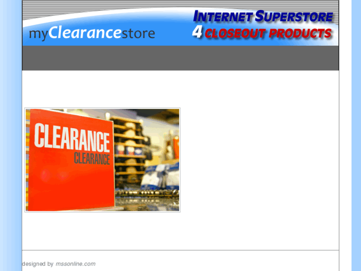 www.myclearancestore.com