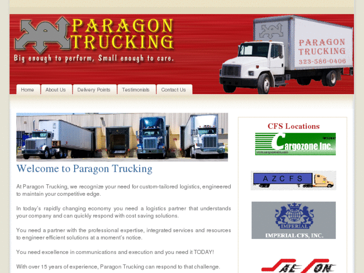 www.paragontrucking.com