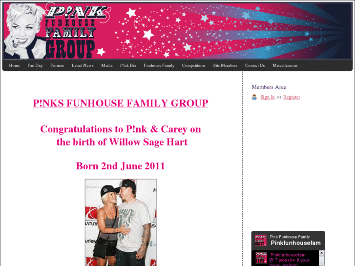 www.pinksfunhousefamily.com