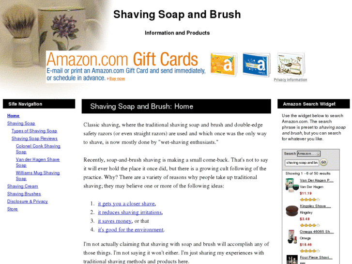 www.shavingsoapandbrush.com
