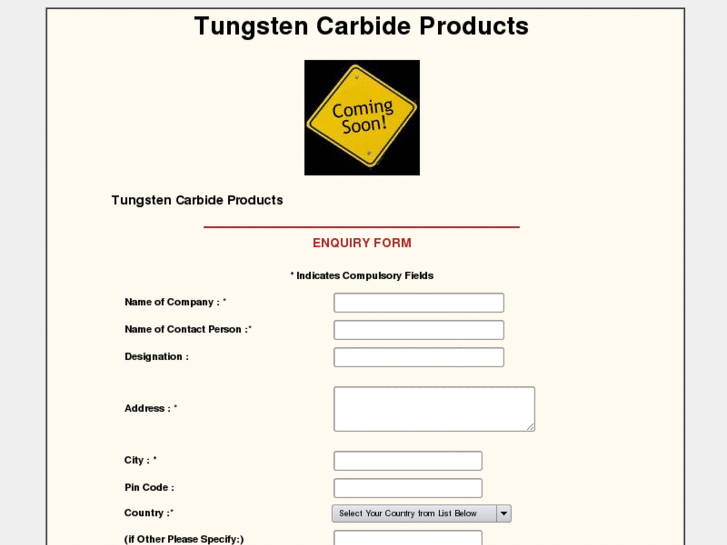 www.tungstencarbideproducts.net