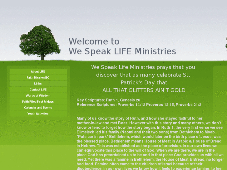 www.wespeaklife.com