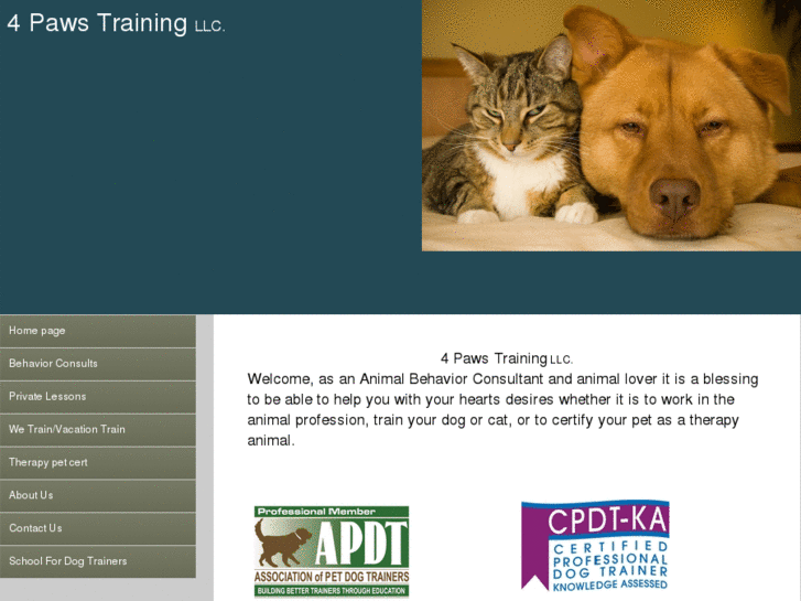 www.4pawstraining.com