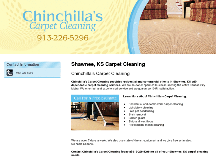 www.chinchillascarpetcleaning.com