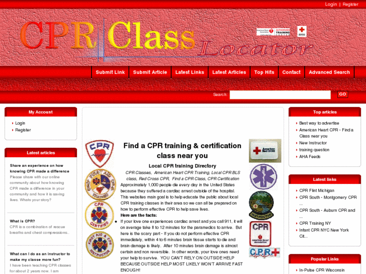 www.cprclasslocator.com