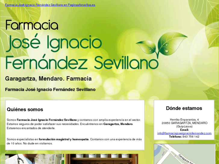 www.farmaciajoseignaciofernandez.com