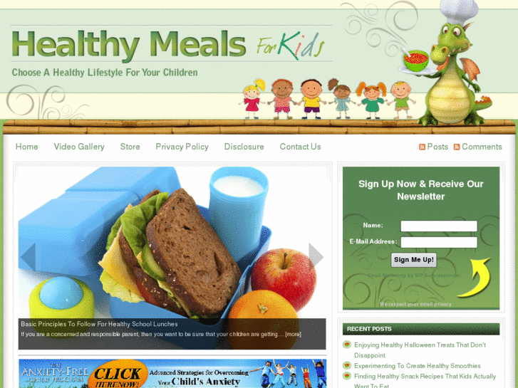 www.healthymealsforkids.net