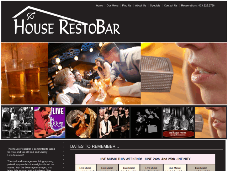 www.houserestobar.com