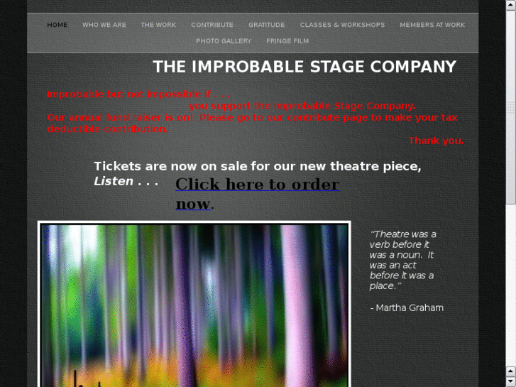 www.improbablestage.info